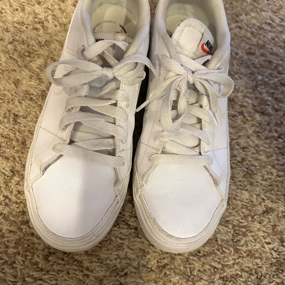 Nike Cream Textured Sneakers